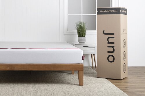 The best mattress in Canada page on www.themattressbuyerguide.com, The Juno Bed
