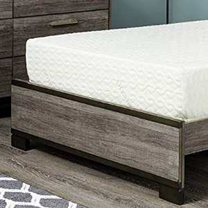 Best 2 Rest 10 inch Natural Latex Foam Mattress King with Organic Cotton Cover – 10 year warranty - CertiPUR-US certified – Made in USA
