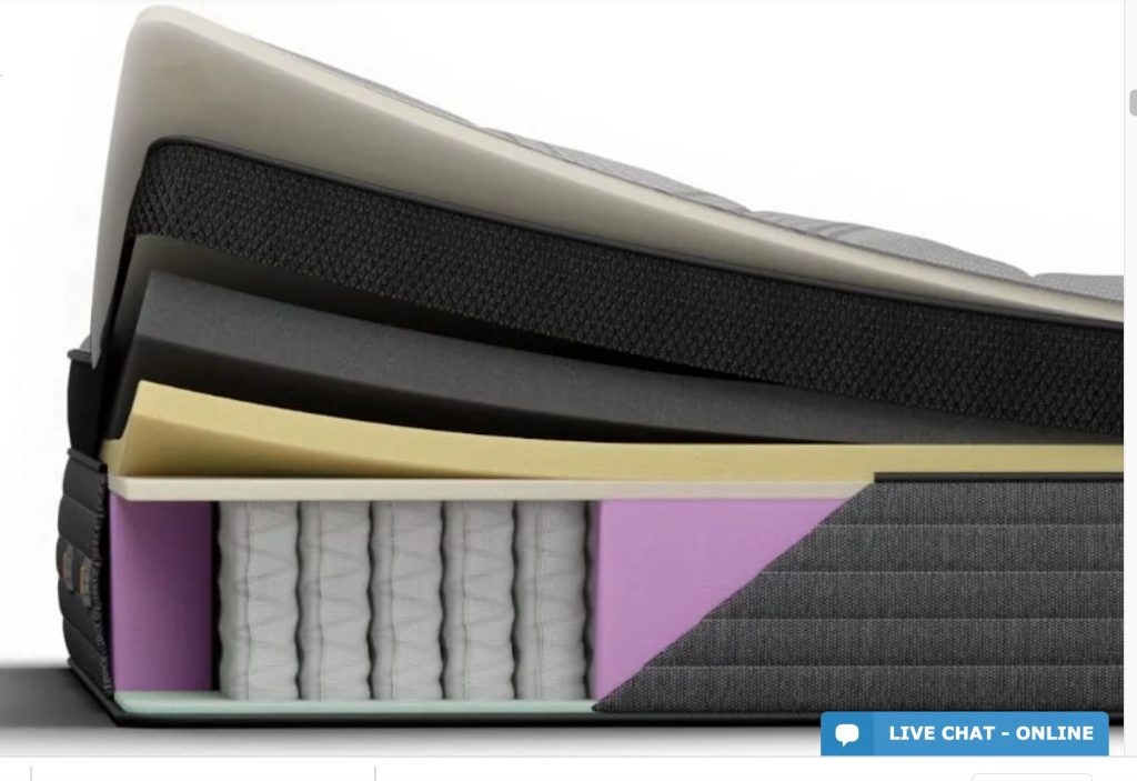 photo showing layers inside the Nolah Evolution 15" mattress