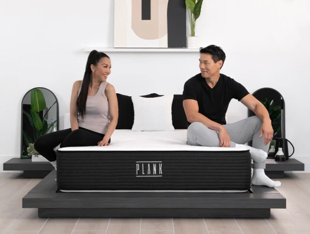 The Plank Mattress can be flipped from medium firm to very firm, using dense layers of 50ILD poly foam which provides straight and level spine alignment. In my Plank Mattress review, I'll give you a detailed objective  evaluation.